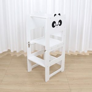 OEM Multifuncional Niño Montessori Torre De Aprendizaje Torre De Madera Para Baño Cocina Dormitorio Apartamento - Product Image 3