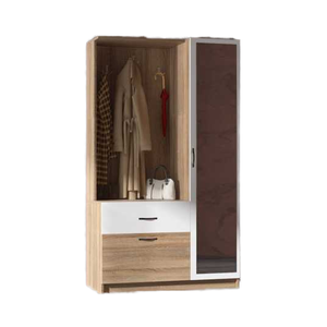 Reina Deluxe Chic - Perchero blanco Sonomo con almacenamiento de zapatos, organizador elegante para vestíbulo/hall de entrada, organizador elegante para colocar sobre la puerta - Product Image 4