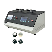 Double Cylinder Hydraulic Metallographic Mounting Press Hot Inlaying Machine Sample Preparation for Microstructure Analysis