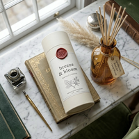 Boîte cylindrique personnalisée pour cosmétiques, diffuseur d'arômes, huiles essentielles, flacon de soin de la peau, emballage en tube rond en carton
