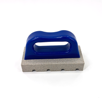 Blocs de ponçage rectangulaires personnalisables OEM en plastique à dureté moyenne, épaisseur 25 mm, 150x75x25 mm, outils abrasifs pour