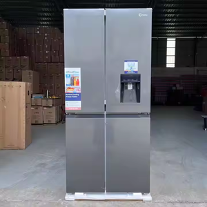 High Quality 591L Four-door Home <b>Refrigerator</b> With Water Dispenser Function Commercial Large Capacity French Freezer Refrigerato - Product Image 3