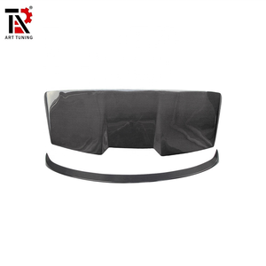 Aileron arrière en fibre de carbone pour pare-chocs de voiture BMW F85 X5M F15 2013-2019 – Fibre de carbone humide - Product Image 4