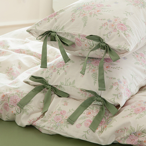 Set Copripiumino Stampato Floreale per Letto <span class=keywords><strong>Singolo</strong></span>, Matrimoniale o Queen Size, Set Lenzuola 100% Cotone, Set Biancheria da Letto all'Ingrosso - Product Image 2