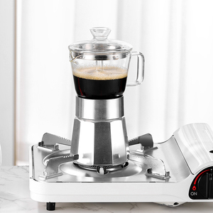 Cafetières avec logo personnalisé de haute qualité Pots Moka Pot Induction Espresso Filtre Italien Moka Ménage Cafetière - Product Image 6