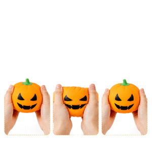 Juguete Antiestrés de Goma con Forma de Calabaza de Halloween de 12 cm, de Rebote Lento, Adorno Decorativo Original para Todos - Product Image 5