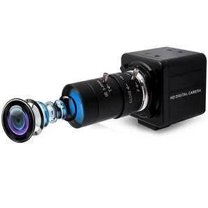 Caméra USB ELP 1MP avec objectif zoom 5-50 mm, obturateur global 720P, 60 ips MJPEG <span class=keywords><strong>monochrome</strong></span> - Product Image 2