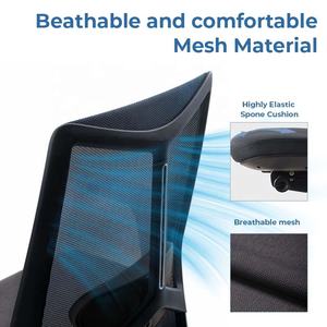 Sillas de Oficina Modernas Personalizadas OKOMOKA, Silla Ejecutiva Giratoria con Altura Ajustable, Silla Ergonómica para Computadora, Muebles de Oficina - Product Image 5