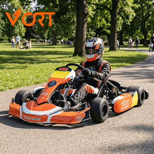Kart à pédales Vortkart Junior Adulte, kart à essence pour adolescents, kart de course pour club, location, parc d'attractions, kart à pédales 225CC à vendre - Product Image 5