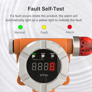 جهاز كشف الغازات القابلة للاحتراق الثابت RTTPP KF100، كاشف صناعي حساس للغازات القابلة للاحتراق مثل الغاز البترولي المسال/الغاز القابل للاشتعال/الغازات القابلة للانفجار/الغاز الطبيعي/الميثان مع شاشة LED - Product Image 3