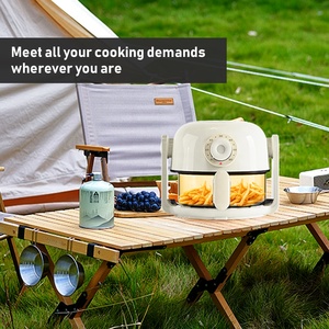 Dernière économie d'énergie multicuiseur 2L Mini cuiseur portable compact adapté pour les voyages en plein air <span class=keywords><strong>Camping</strong></span> RV Faire bouillir Air Fryer Grill - Product Image 4