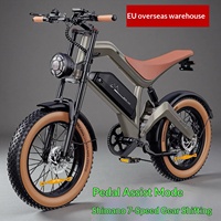 Scooter Électrique M20 Rétro Urbain pour Trajets Quotidiens, Vélo Électrique Tout-Terrain, Vélo à Neige, Vitesse Variable, Antidérapant, Non Pliable, Livraison Possible en Europe