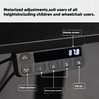 Escritorio Ergonómico de Altura Ajustable para Oficina en Casa, Moderno, con Motor Único, Mesa Elevadora Eléctrica Inteligente