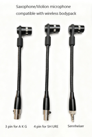 Microphone à condensateur sans fil Dr.MIC B10 pour les musiciens, violon, guitare acoustique, saxophone
