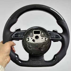 <span class=keywords><strong>Volante</strong></span> de Fibra de Carbono para Audi A3 A8 <span class=keywords><strong>A4</strong></span> A5 A1 A6 A7 Q5 Q7 RS3 RS4 RS5 S3 S4 S5 RS6 RS7 Q3 Q5 Q7 C6 8V B8.5 - Product Image 1