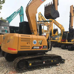 Mini-excavatrice SANY SY95C d'occasion, 9 tonnes, homologuée EPA CE, composants principaux : moteur, boîte de vitesses, pompe, roulement, États-Unis, Canada - Product Image 1