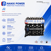 Bloc moteur J2 pour Hyundai K2700 Bongo Pregio Besta 2.7L Diesel atmosphérique + Single VANOS 4 cylindres en ligne