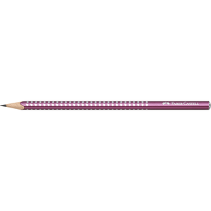FABER CASTELL-matita scintillante B perla BORDEAUX - Product Image 1