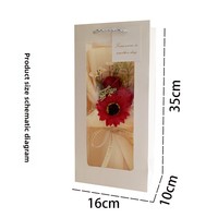 Hadiah Hari Guru: Buket Bunga Matahari Mini dengan Lampu, Grosir Mawar Sabun Model AD-045, Hadiah untuk Klien