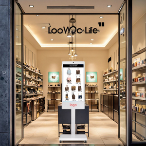 Machine de publicité portable d'intérieur de 27 pouces-Longue durée de vie de la batterie et écran tactile étanche pour la diffusion en direct et la signalisation numérique - Product Image 2