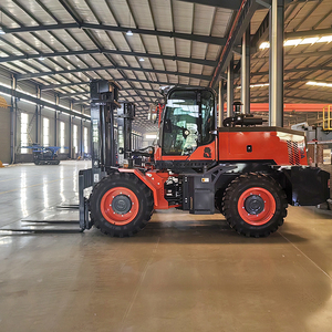 Nhà Máy Bán buôn xe nâng DIESEL 3 tấn 3.5 tấn kho hậu cần 4WD Xe nâng DIESEL & bùn Road off-road xe nâng hàng - Product Image 6