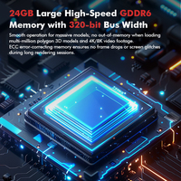 RTX A5000 24 Go GDDR6 pour Modélisation 3D, Rendu, Calcul IA, Station de Travail CAO, Ordinateur de Bureau, Neuf ou d'Occasion, Refroidissement par Ventilateur, PCIe 4.0, 4K