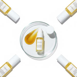 Sérum Antioxydant Éclaircissant à Usage Domestique Pépin de Raisin Riz Son Carotte Huiles 30ml Volume Anti-Rides - Product Image 3