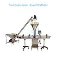 Bouteille d'épices en poudre de protéine en poudre pour bébé entièrement automatique Remplissage bouchage Machine d'emballage Production de verre métal Nouveau produit chimique
