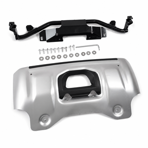 Protector Inferior Delantero para Auto, Protector de Parachoques, Placas Protectoras Originales Plateadas para <span class=keywords><strong>Defender</strong></span> 2020, Accesorios - Product Image 1