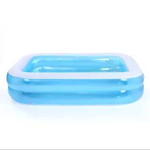 Hot Selling Inflatable Swimming Pool For Adults Family Large Size Rectangular Deep Blow Up Pool