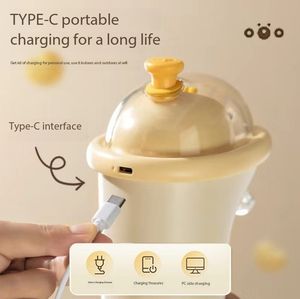 Bomba eléctrica para agua potable, dispensador de agua eléctrico de dibujos animados, Mini dispensador de agua completamente automático para cocina, área de trabajo, hogar - Product Image 2