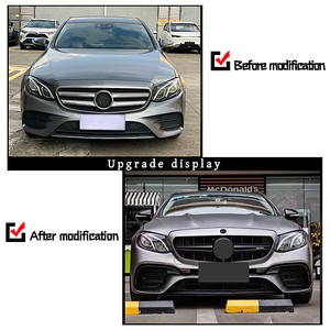 Kit de carrosserie modifié pour Mercedes-Benz <span class=keywords><strong>Classe</strong></span> E W213 Mise à niveau vers le nouveau modèle <span class=keywords><strong>AMG</strong></span> E63 - Product Image 4