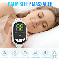 Masseur de mains intelligent pour usage domestique, technologie de micro-courant pour soulager le stress, l'insomnie et l'anxiété - Appareil portable