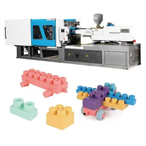 140T New technology plastic toy making machine TPE Baby Soft rubber building block toy Injection molding moulding machine