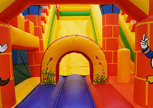 <span class=keywords><strong>Mickey</strong></span> Mouse cavalier personnalisé videur gonflable château plein d'entrain <span class=keywords><strong>maison</strong></span> de rebond trampoline de saut pour enfants - Product Image 5