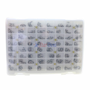 320ชิ้น/เซ็ต80ชุดขนาด29 ~ 41 + สายรัดโมลาร์วัสดุสำหรับจัดฟันพร้อมชุดท่อ - Product Image 1