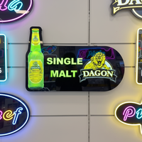 Boîte à lumière LED ultra-mince personnalisable avec fonction de suspension pour affichage de menus en restaurant, magasin de détail, centre commercial, entreprise ou usage commercial