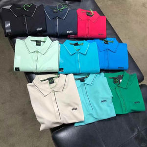 Polo décontracté pour <span class=keywords><strong>homme</strong></span> 2026, le plus vendu, en coton pur doux de haute qualité, anti-humidité, séchage rapide, respectueux de la peau, polo de marque pour <span class=keywords><strong>homme</strong></span> - Product Image 3