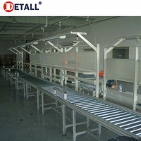 Ligne de production de convoyeurs à rouleaux pour l'assemblage de voitures et la manutention de différents types de marchandises