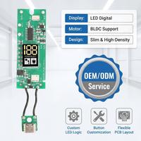 Placa de Control Universal de Repuesto para Afeitadora Eléctrica HL, Interruptor Táctil, Indicador LED de Encendido, Módulo de Reparación de Afeitadoras HL40005