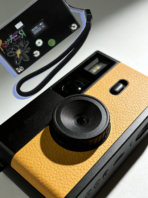 2025 New Design Retro Screen-Free Compact Digital Camera HD 720p Vintage Mini Camera