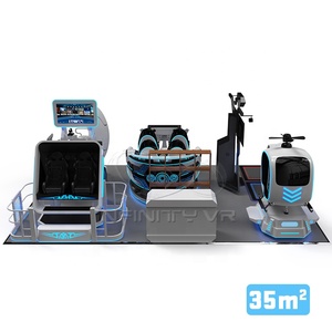 Équipement de parc <span class=keywords><strong>VR</strong></span> commercial, cinéma 9D en réalité virtuelle, salle d'évasion <span class=keywords><strong>VR</strong></span>, station de <span class=keywords><strong>jeu</strong></span> multijoueur, plateforme 3DOF, plus de 100 jeux - Product Image 5