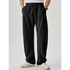 Men's Casual Baggy Pants Wide Leg Breathable <b>Joggers</b> With Pockets Streetwear Travel Pants - Product Image 2