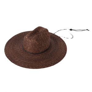 หมวกเฟโดราสานแฟชั่นใหม่มาแรง สไตล์ลำลอง ป้องกันแสงแดด เหมาะสำหรับกิจกรรมกลางแจ้ง พร้อมสายรัดแบบยืดหยุ่น สำหรับฤดูใบไม้ผลิและฤดูร้อน ปีกกว้าง - Product Image 6