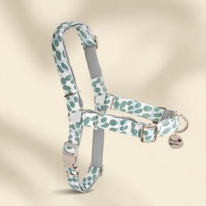 Arnés para Perro Talla S, Elegante, de Lujo, Transpirable, Duradero, de Algodón, Antitirones, con Diseño Personalizado y Estampado Exclusivo, Accesorio para Mascotas - Product Image 1