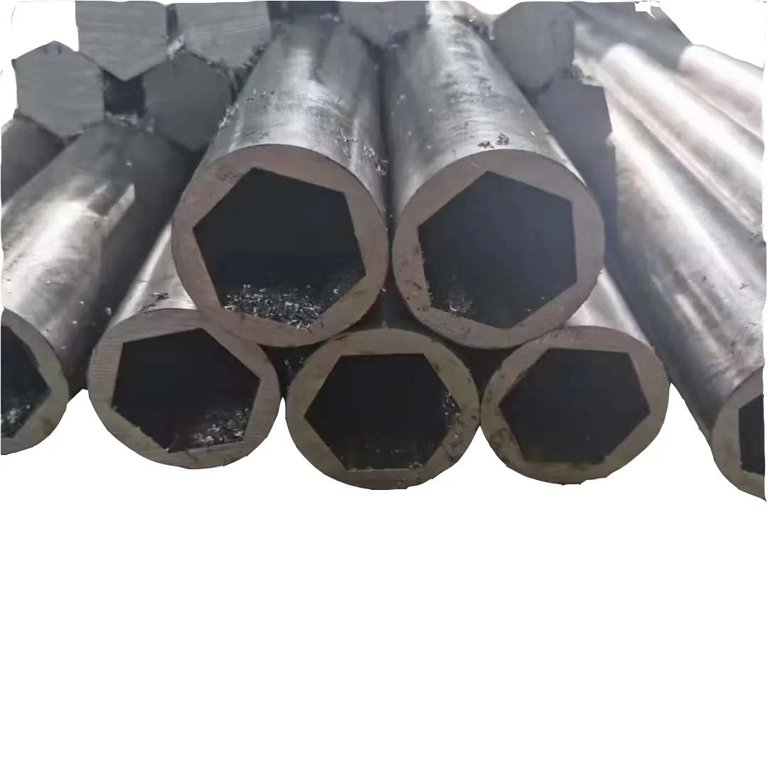 Special Hexagonal Steel Pipe Carbon Steel Pipe Inside hexagonal tube