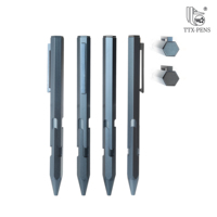 TTX Nouveau Style Métal Mécanique Stylo À Bille Tactique Nouveauté Conception pour 1.0mm Largeur D'écriture