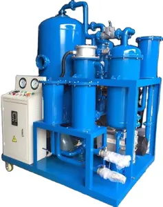 Portable Vacuum Oil Filtration Machine For Removing Water Impurities in Turbine Oil