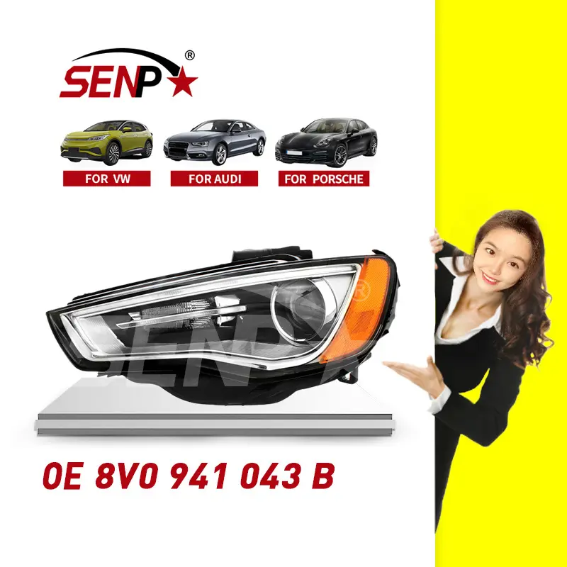 Senp HID/Xenon non-afs chiếu đèn pha đèn pha bên điều khiển cho 2015 2016 Audi A3 S3 8v0 941 043 B