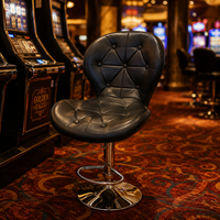 Fauteuil de jeu commercial SUCCESSOR pour casino, siège pivotant durable avec mousse haute densité et logo personnalisé